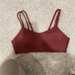 Lululemon Women's Burgundy Bra Size 6